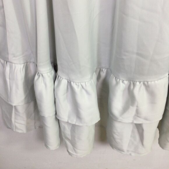 Universal Standard Womens Ruffle Slip Dress Sleeveless Gray Size L/3X - Picture 11 of 16